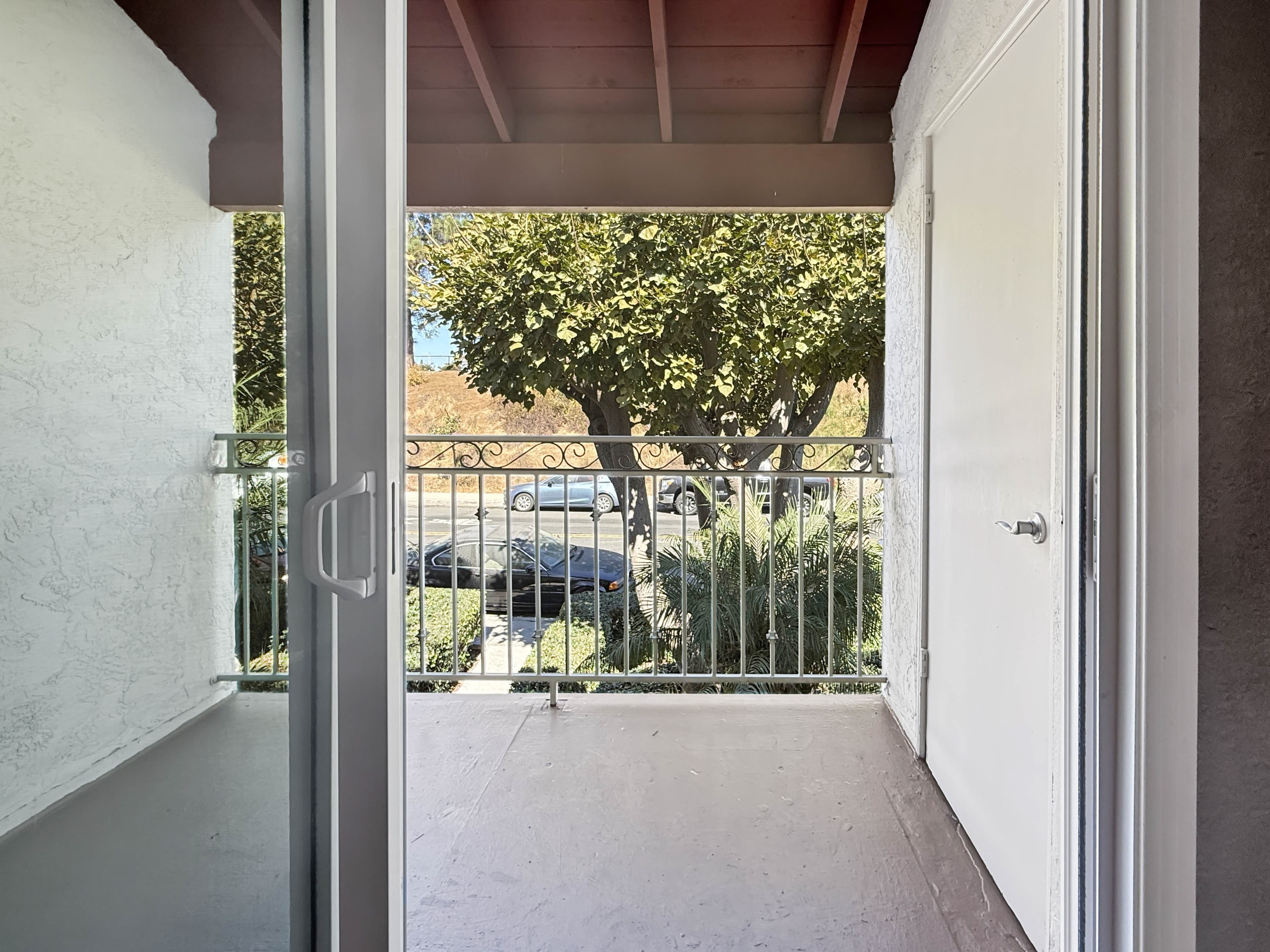 Private balcony at Hourglass Park